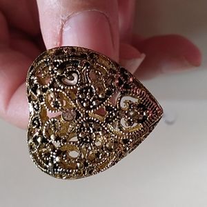 Vintage Stuff Heart Ring